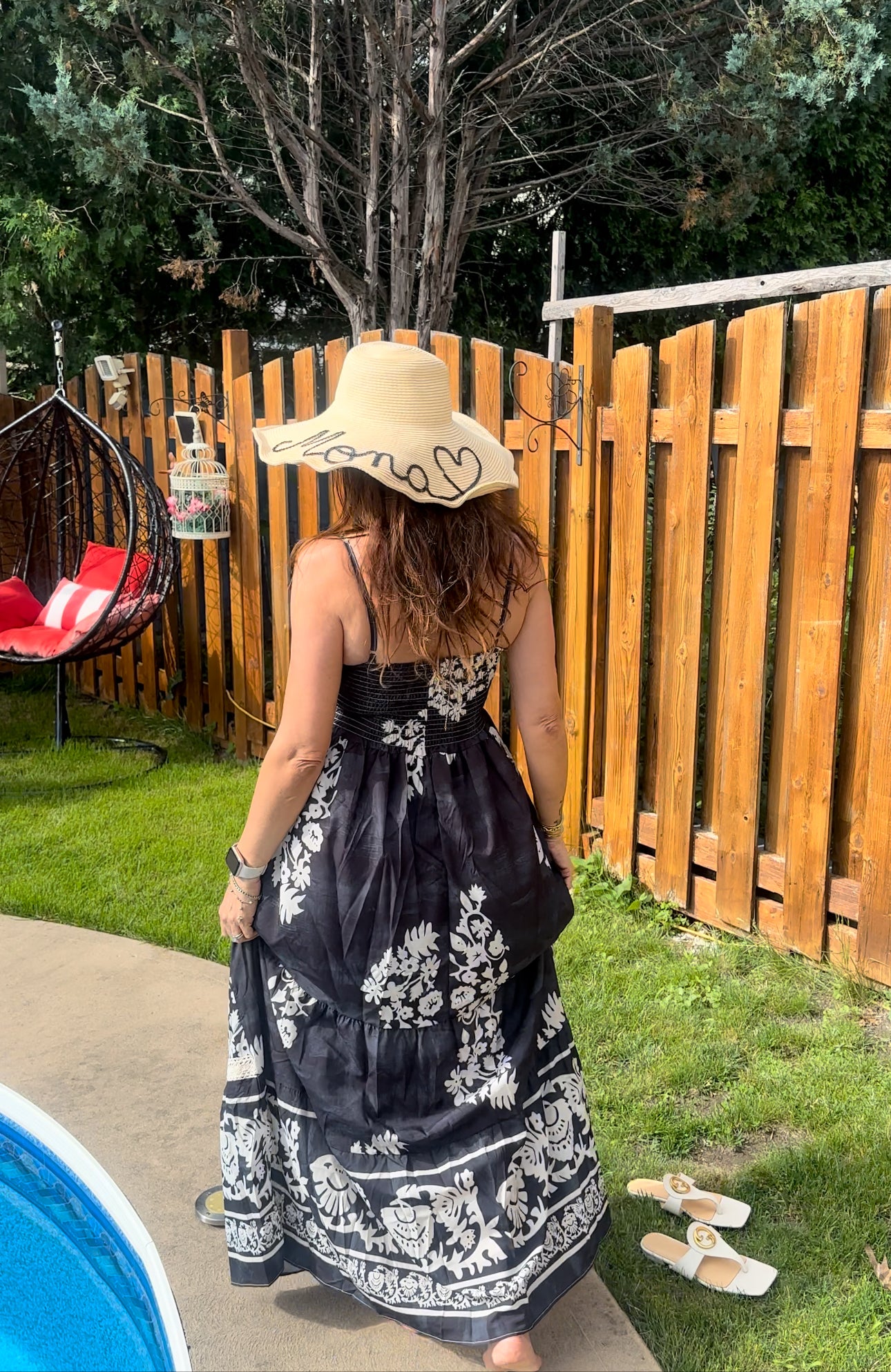 Long Simple summer dress