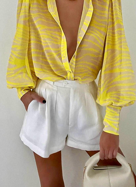 Chic Yellow blouse