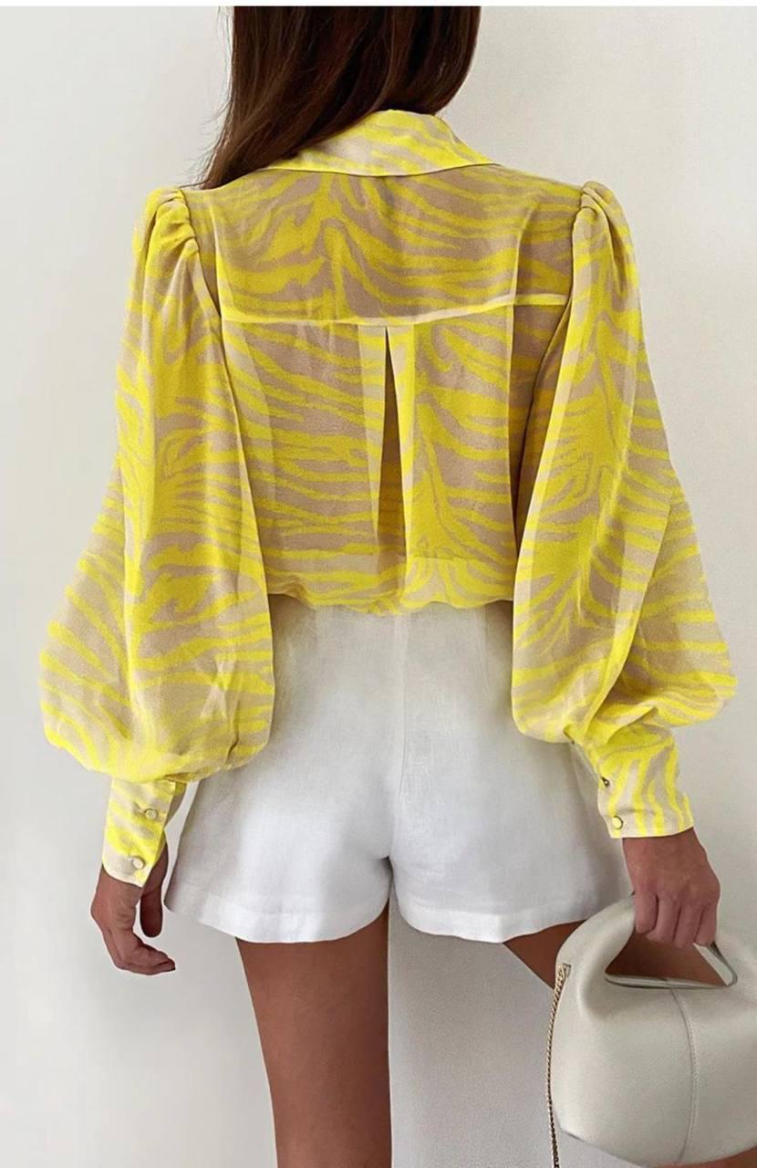 Chic Yellow blouse